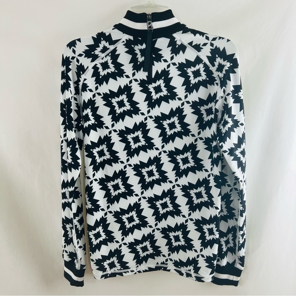 BOGNER Women's Madeline First Layer Top Black and White - Picture 6 of 15